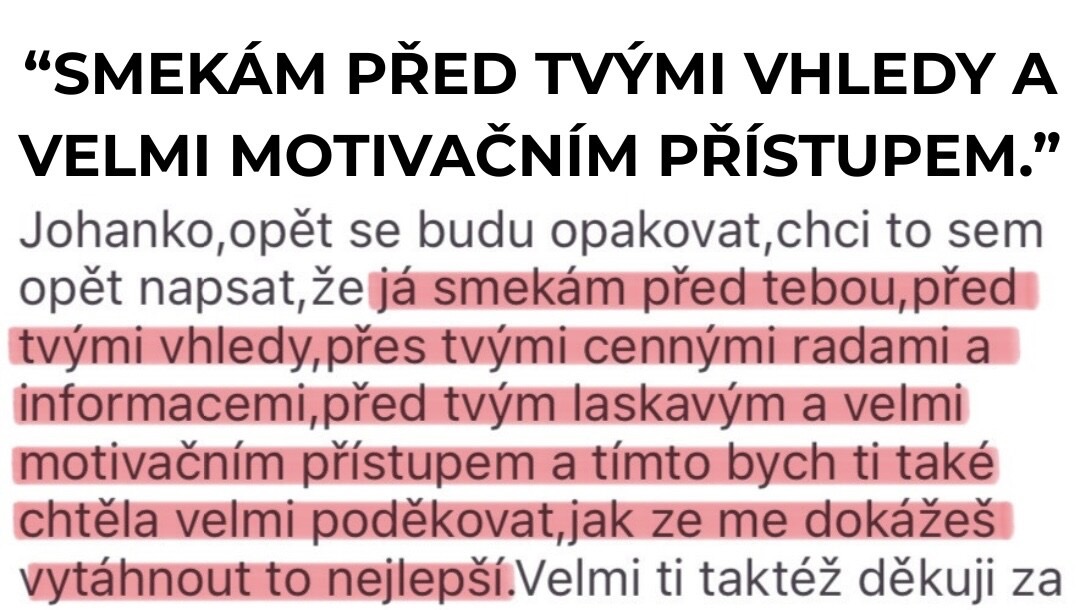 Reference účastníka webináře
