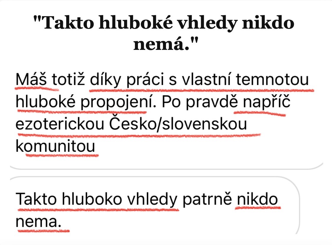 Reference účastníka webináře