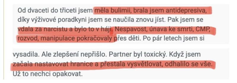 Reference - Příliv hojnosti